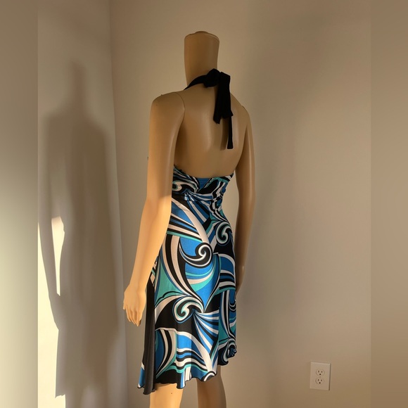 Le Belle 2000’s Patterned Dress - Picture 4 of 5